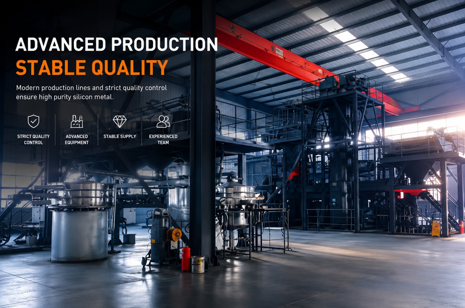 Zhixin New Materials silicon metal production facility