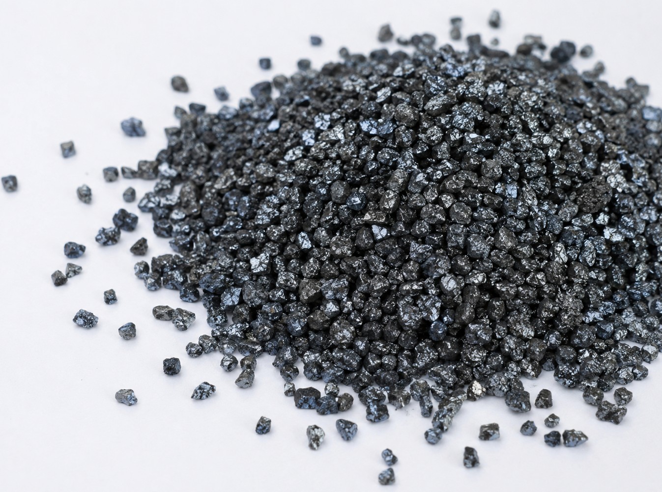 Silicon metal granule crushed industrial silicon with metallic luster